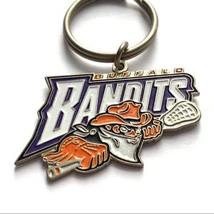 Vintage BUFFALO BANDITS KEYCHAIN or ornament